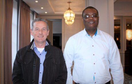 Dr. Adrian O’ Kelly and Dr. Toyin Bakre Musibah